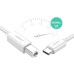 Кабель для принтера Ugreen USB-C 2.0 to BM 1.5m white (40417)
