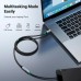 Дата кабель Ugreen USB-C M/F 1.0m 5A 10Gbps USB 3.1 black (30205)