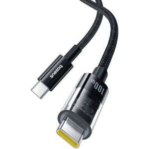Дата кабель USB-C to USB-C 1.0m 100W black Baseus (1167202)
