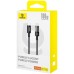 Дата кабель USB-C to USB-C 1.0m 100W black Baseus (1167202)