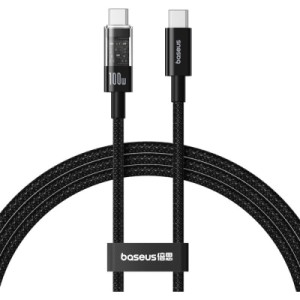 Дата кабель USB-C to USB-C 1.0m 100W black Baseus (1167202)