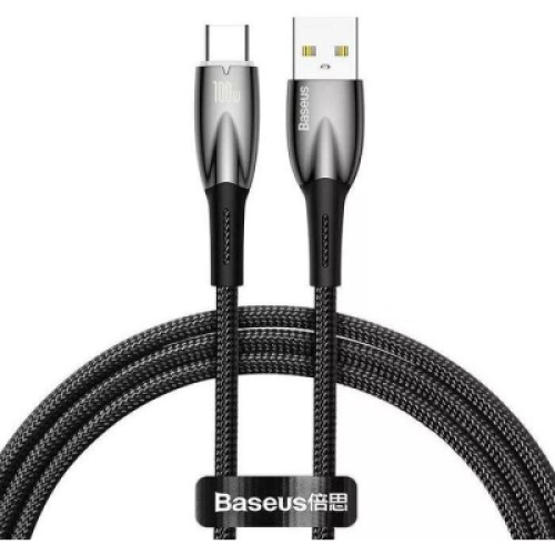 Дата кабель USB 2.0 AM to USB-C 1.0m 100W black Baseus (1011140)