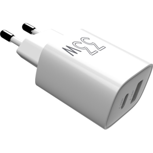 Зарядное устройство Sigma 1xUSB-C PD33W + 1xUSB QC3.0 GaN X-power PS33-01 white (4827798527719)