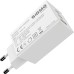 Зарядное устройство Sigma 2xUSB-C PD65W + 1xUSB QC3.0 GaN X-power PS65-01 white (4827798637715)