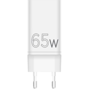 Зарядний пристрій Sigma 2xUSB-C PD65W + 1xUSB QC3.0 GaN X-power PS65-01 white (4827798637715)