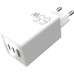 Зарядное устройство Sigma 2xUSB-C PD65W + 1xUSB QC3.0 GaN X-power PS65-01 white (4827798637715)