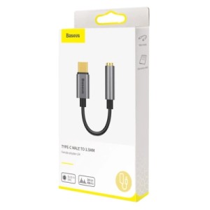 Переходник USB-C M to 3.5mm F Baseus (CATL54-0G)