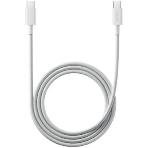 Дата кабель USB-C to USB-C 1.0m 6A braided white Xiaomi (1169403)