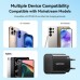 Зарядное устройство Vention 1xUSB-C PD20W + cable USB-C to USB-C black (G16B0-EU)