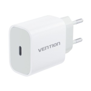 Зарядний пристрій Vention 1xUSB-C PD20W + cable USB-C to Lightning white (G17W0-EU)