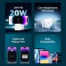 Зарядное устройство Vention 1xUSB-C PD20W + cable USB-C to Lightning white (G17W0-EU)