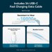 Зарядное устройство Vention 1xUSB-C PD20W + cable USB-C to Lightning white (G17W0-EU)