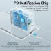 Зарядное устройство Vention 1xUSB-C PD20W QC4.0 white (FADW0-EU)