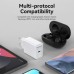 Зарядное устройство Vention 1xUSB-C PD20W QC4.0 white (FADW0-EU)
