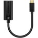 Переходник USB-C M to HDMI F 0.15m 4K60Hz black Choetech (HUB-H04BK-V5)