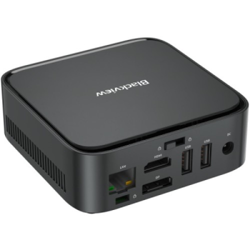 Компьютер Blackview Mini PC MP50 BLACK / Ryzen5 3500U, 16, 512, K&M (MP50 R5 16GB+512GB BLACK)