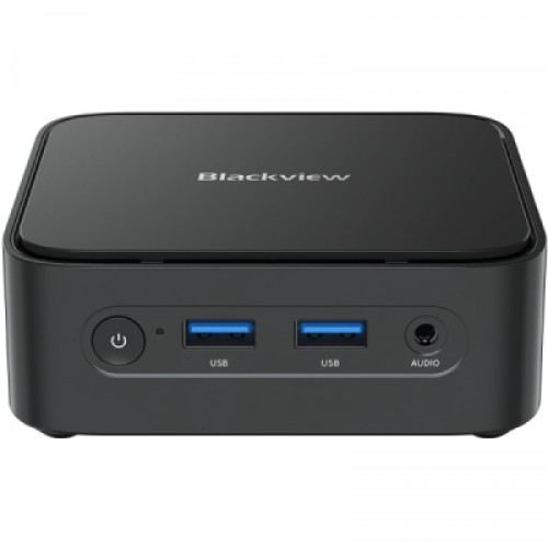 Компьютер Blackview Mini PC MP50 BLACK / Ryzen5 3500U, 16, 512, K&M (MP50 R5 16GB+512GB BLACK)