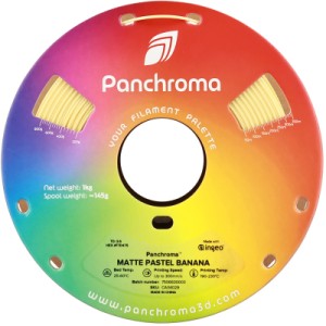 Пластик для 3D-принтера Polymaker PLA PANCHROMA MATTE 1,75mm 1kg PASTEL BANANA (CA04029)