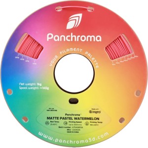Пластик для 3D-принтера Polymaker PLA PANCHROMA MATTE 1,75mm 1kg PASTEL WATERMELON (CA04035)