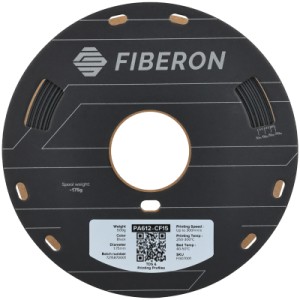 Пластик для 3D-принтера Polymaker Fiberon PA612-CF15 1,75mm 0,5kg BLACK (FG07001)