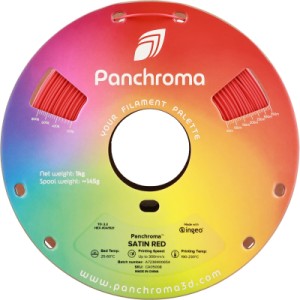 Пластик для 3D-принтера Polymaker PLA PANCHROMA SATIN 1,75mm 1kg RED (CA05008)