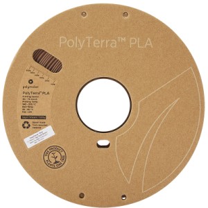 Пластик для 3D-принтера Polymaker PLA PolyTerra 1,75mm 1kg EARTH BROWN (PM70907)