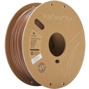 Пластик для 3D-принтера Polymaker PLA PolyTerra 1,75mm 1kg EARTH BROWN (PM70907)