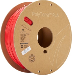 Пластик для 3D-принтера Polymaker PLA PolyTerra 1,75mm 1kg LAVA RED (PM70826)