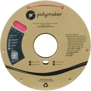 Пластик для 3D-принтера Polymaker PLA POLYLITE 1,75mm 1kg MAGENTA (PA02054)