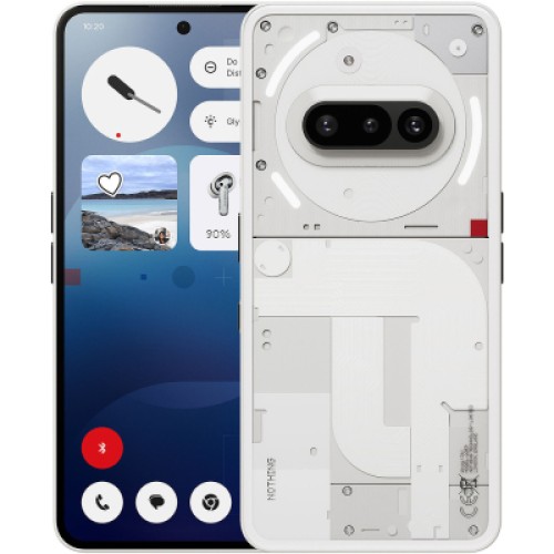 Мобильный телефон Nothing Phone (3a) 12/256Gb White (920021W)
