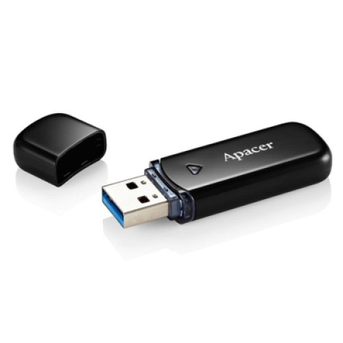 USB флеш накопитель Apacer 256GB AH355 Black USB 3.2 (AP256GAH355B-1)