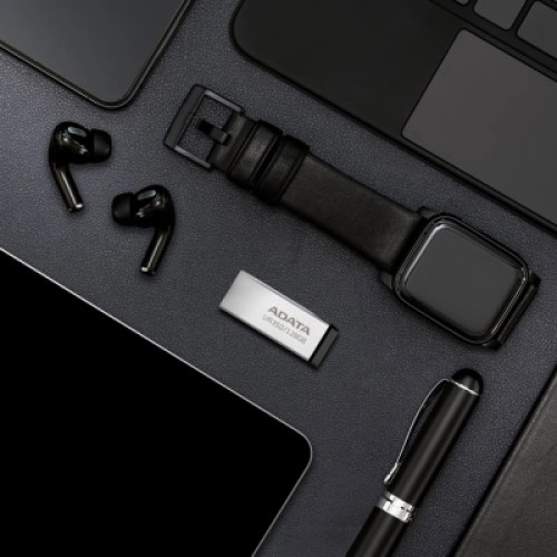 USB флеш накопитель ADATA 128GB UR 350 Silver/Black USB 3.2 (UR350-128G-RSR/BK)