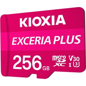Карта пам'яті Kioxia 256GB microSDXC class 10 UHS-I U3 V30 A1 Exceria Plus G2 (LMPL2M256GG2)