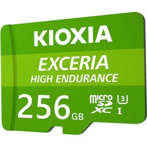 Карта пам'яті Kioxia 256GB microSDXC class 10 UHS-I U3 V30 Exceria High Endurance (LMHE1G256GG2)