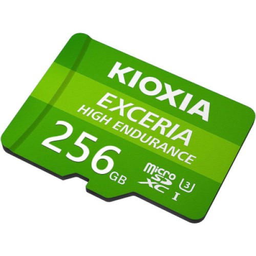 Карта памяти Kioxia 256GB microSDXC class 10 UHS-I U3 V30 Exceria High Endurance (LMHE1G256GG2)