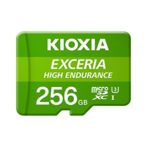 Карта пам'яті Kioxia 256GB microSDXC class 10 UHS-I U3 V30 Exceria High Endurance (LMHE1G256GG2)