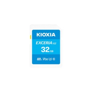 Карта пам'яті Kioxia 32GB SDXC class 10 UHS-I U3 V30 Exceria G2 (LNEX2L032GG4)