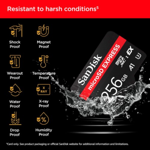 Карта памяти SanDisk 256GB microSDXC class 10 UHS-I U3 A1 Express (SDSQXFN-256G-GN4NN) Карта памяти SanDisk 256GB microSDXC class 10 UHS-I U3 A1 Express (SDSQXFN-256G-GN4NN)