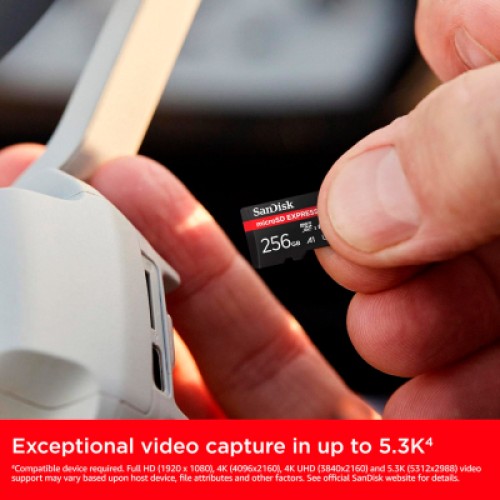 Карта памяти SanDisk 256GB microSDXC class 10 UHS-I U3 A1 Express (SDSQXFN-256G-GN4NN) Карта памяти SanDisk 256GB microSDXC class 10 UHS-I U3 A1 Express (SDSQXFN-256G-GN4NN)