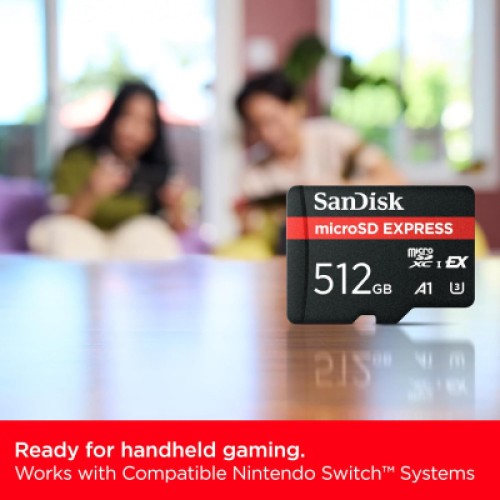Карта памяти SanDisk 512GB microSDXC class 10 UHS-I U3 A1 Express (SDSQXFN-512G-GN4NN) Карта памяти SanDisk 512GB microSDXC class 10 UHS-I U3 A1 Express (SDSQXFN-512G-GN4NN)