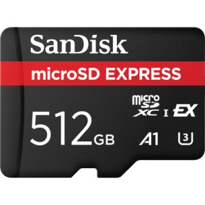 Карта памяти SanDisk 512GB microSDXC class 10 UHS-I U3 A1 Express (SDSQXFN-512G-GN4NN)