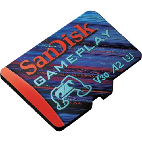 Карта памяти SanDisk 128GB microSD class 10 UHS-I U3 V30 A2 GamePlay (SDSQXAA-128G-GN6XN) Карта памяти SanDisk 128GB microSD class 10 UHS-I U3 V30 A2 GamePlay (SDSQXAA-128G-GN6XN)