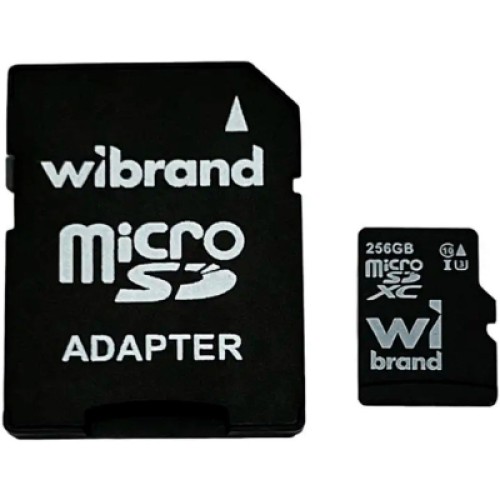 Карта памяти Wibrand 256GB microSD class 10 UHS-I U3 (WICDHU3/256GB-A) Карта памяти Wibrand 256GB microSD class 10 UHS-I U3 (WICDHU3/256GB-A)