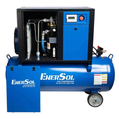 Компрессор Enersol винтовой 1570 л/мин, 7,5 кВт, 200л, 198кг (ES-AC1570-200-1SS)