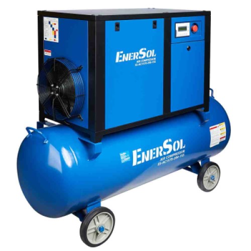 Компрессор Enersol винтовой 1570 л/мин, 7,5 кВт, 200л, 198кг (ES-AC1570-200-1SS)