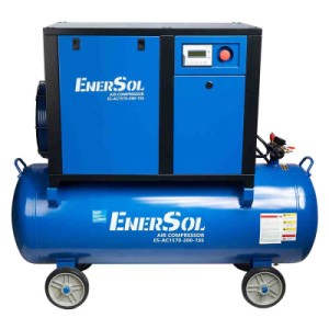 Компресор Enersol гвинтовий 1570 л/хв, 7,5 кВт, 200л, 198кг (ES-AC1570-200-1SS)