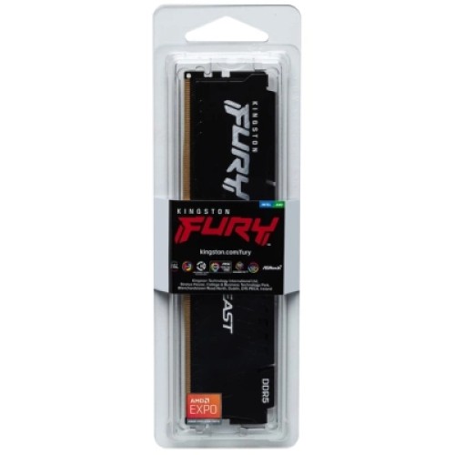 Модуль памяти для компьютера DDR5 8GB 5600 MHz Beast AM5 Black Fury (KF556C36BBE-8)
