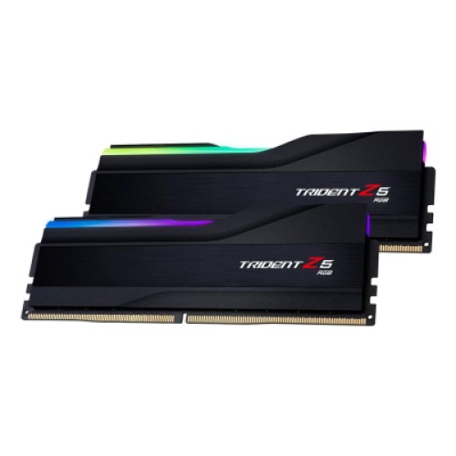 Модуль памяти для компьютера DDR5 32GB (2x16GB) 6400 MHz Trident Z5 RGB G.Skill (F5-6400J3039G16GX2-TZ5RK)