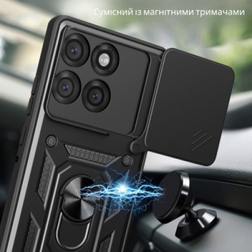 Чехол для мобильного телефона BeCover Military Motorola Edge 60 Fusion Black (715522)