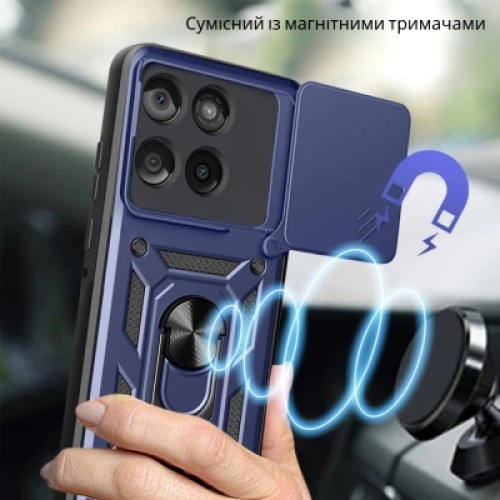 Чехол для мобильного телефона BeCover Military Motorola Edge 70 Blue (715530)